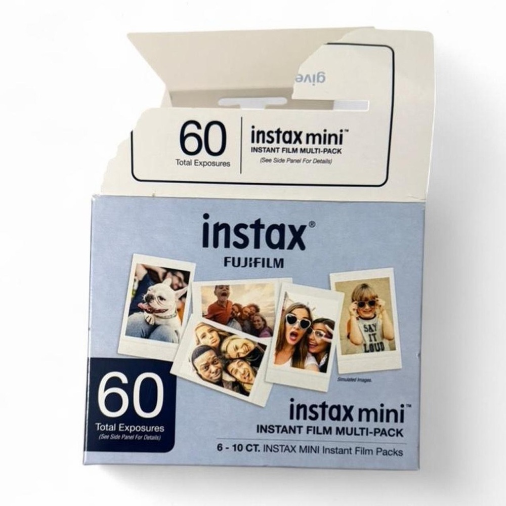Fujifilm Instax Mini Instant Film 40 Exposures 4 Sealed Packs Open Box - Picture 4 of 8